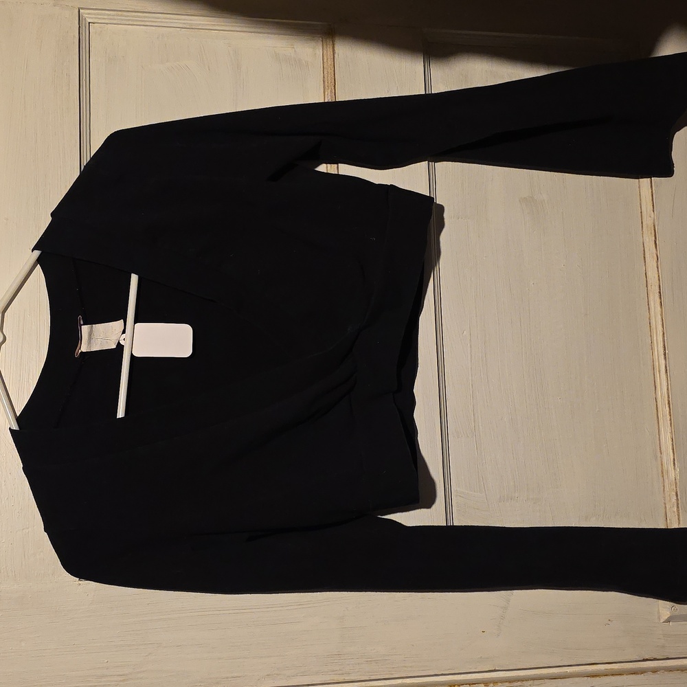 Elegant Black Women's Crop Top